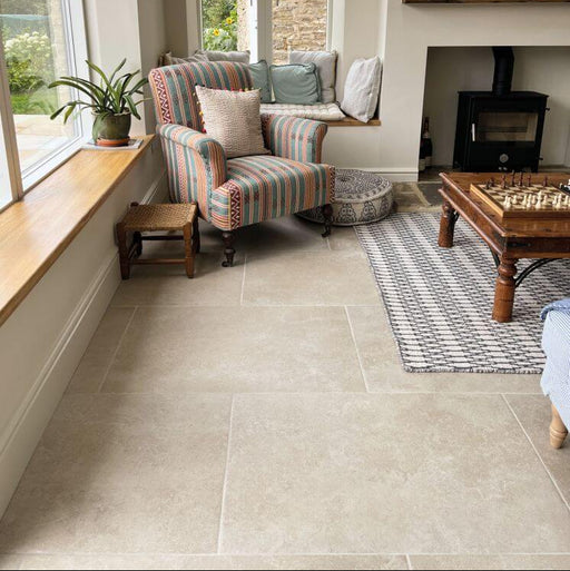 Pietre Lime Beige matt porcelain 60x90cm All tiles Tilejob