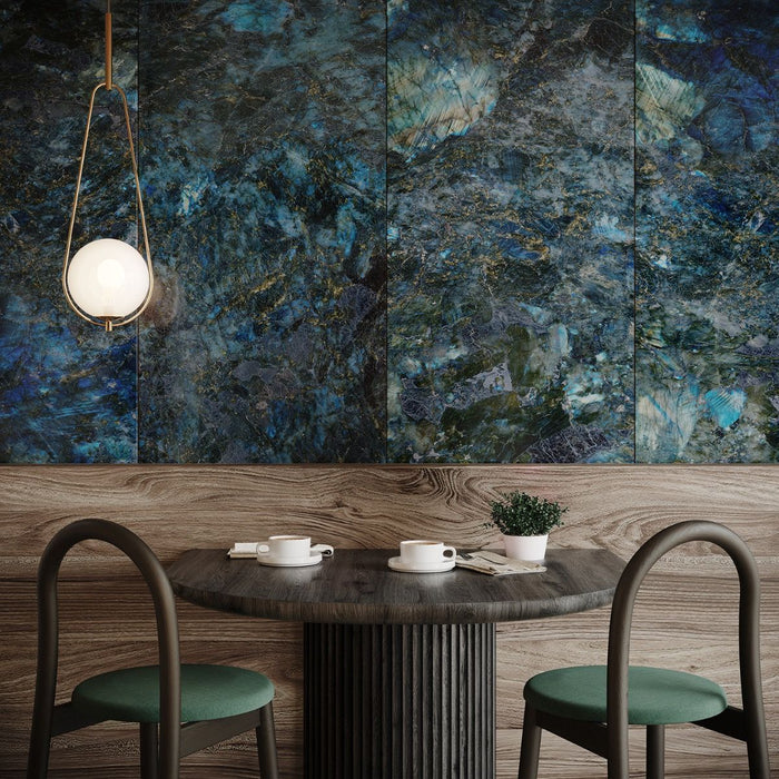 Labradorite Lemurian porcelain tiles 60x120cm