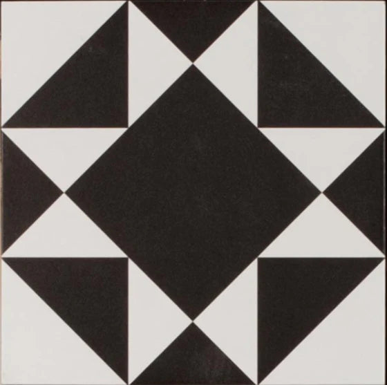 Blanconero Georgian Geometric porcelain cut sample