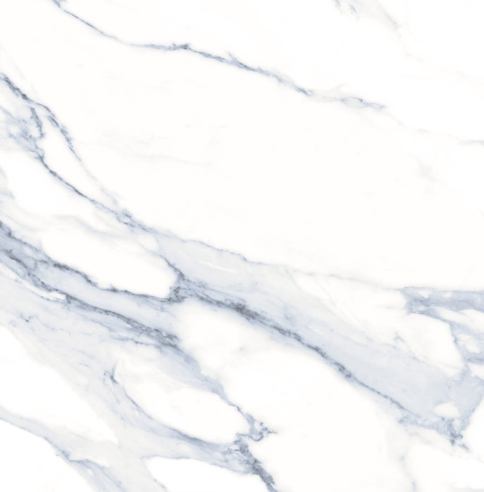 Marmi Carrara Blue Marble gloss porcelain tiles 60x60cm, 30x60cm, 60x120cm