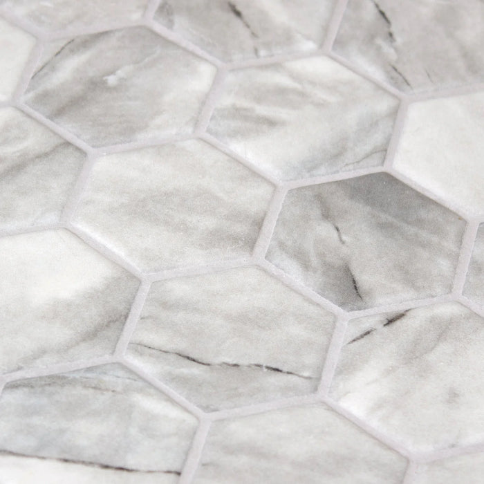 Hex XL Inverno Grey Matt Mosaic R11 28.6x28.4cm