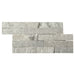 Wales Quarry Chalk White Slate splitface 15x30cm