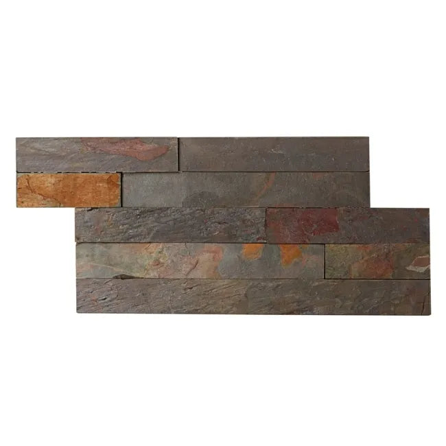 Wales Quarry Multicolour Slate splitface 15x30cm
