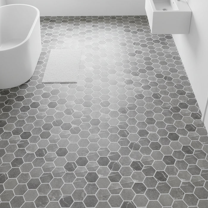 Hex XL Grafito Matt Mosaic R11 28.6x28.4cm