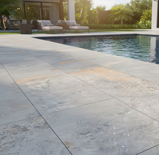 Ripon Stone Ash outdoor porcelain tiles 60x90x2cm All tiles TILEJOB