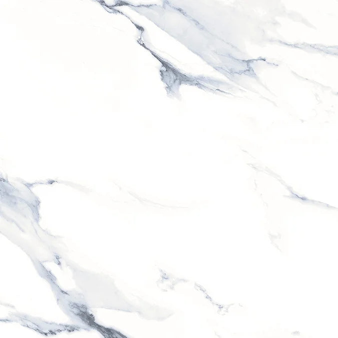 Marmi Carrara Blue Marble gloss porcelain tiles cut sample